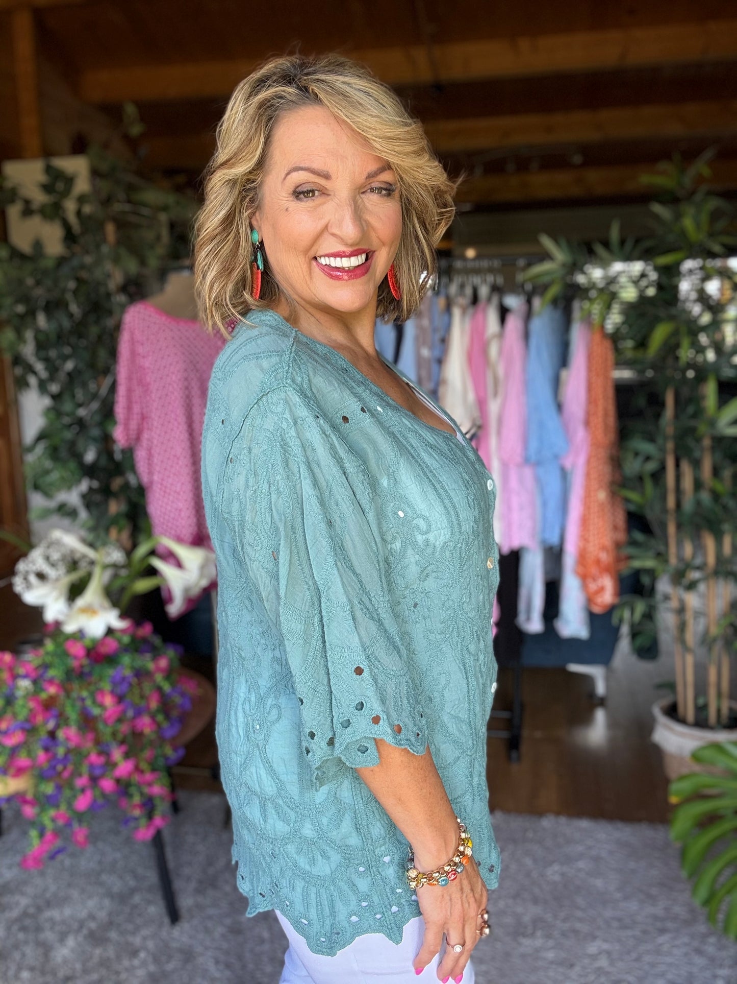 Willow Embroidered Blouse