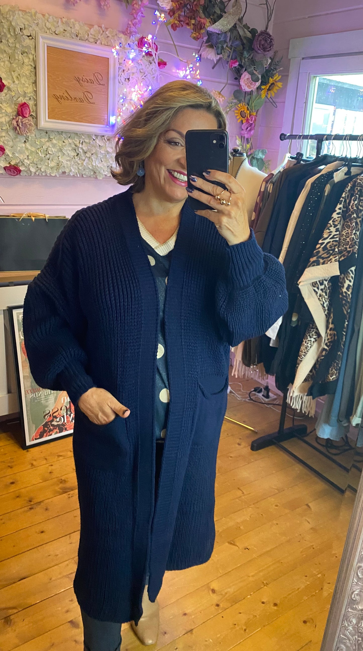 Long line knitted Cardigan