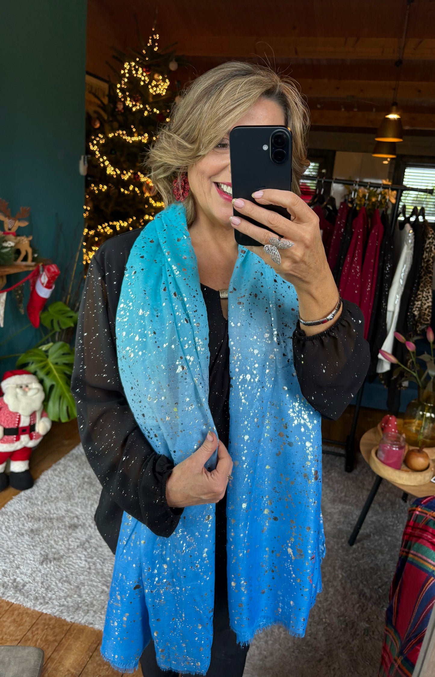 The Sarah Sparkle Scarf