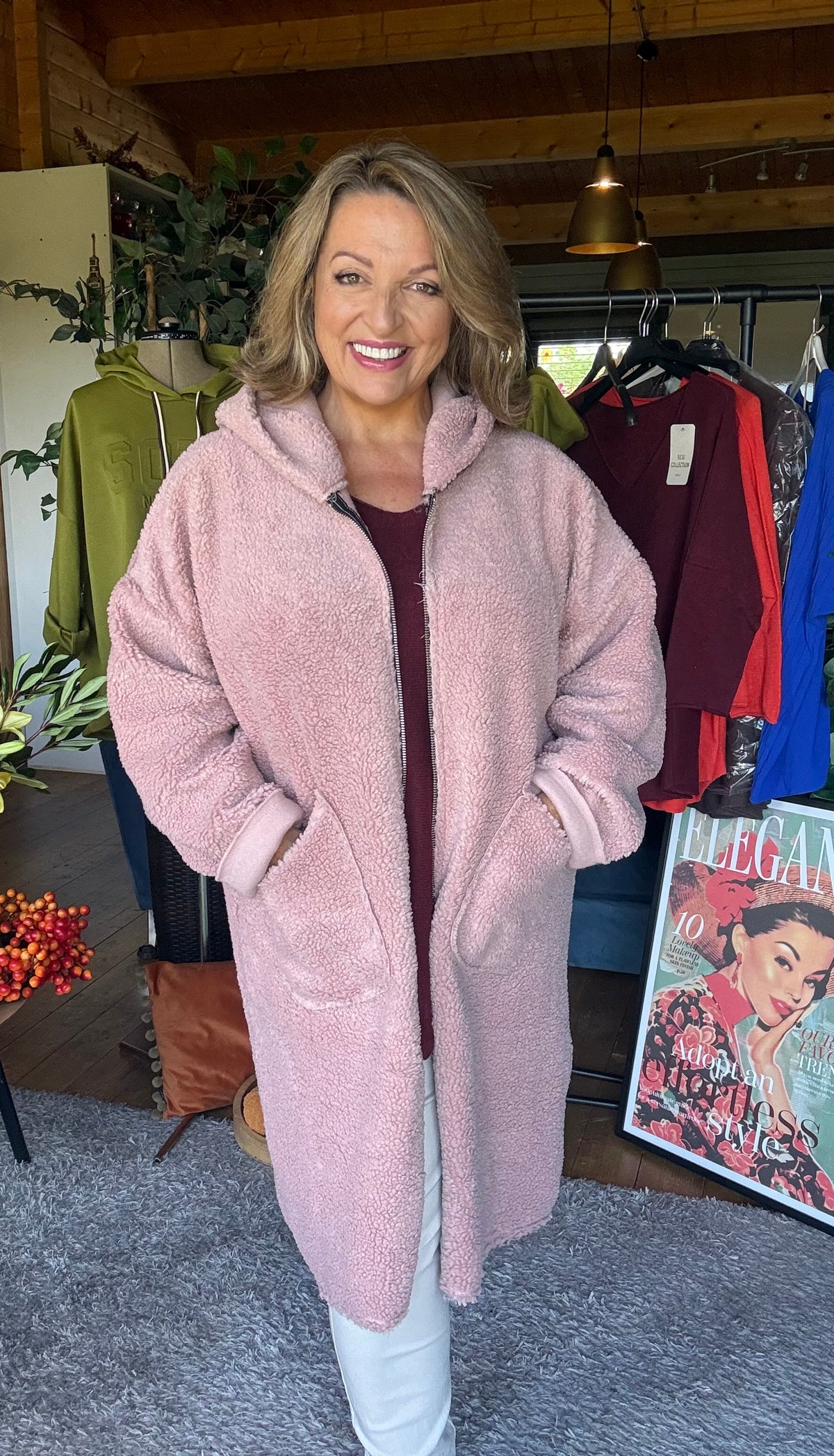 Lisa fleece coat