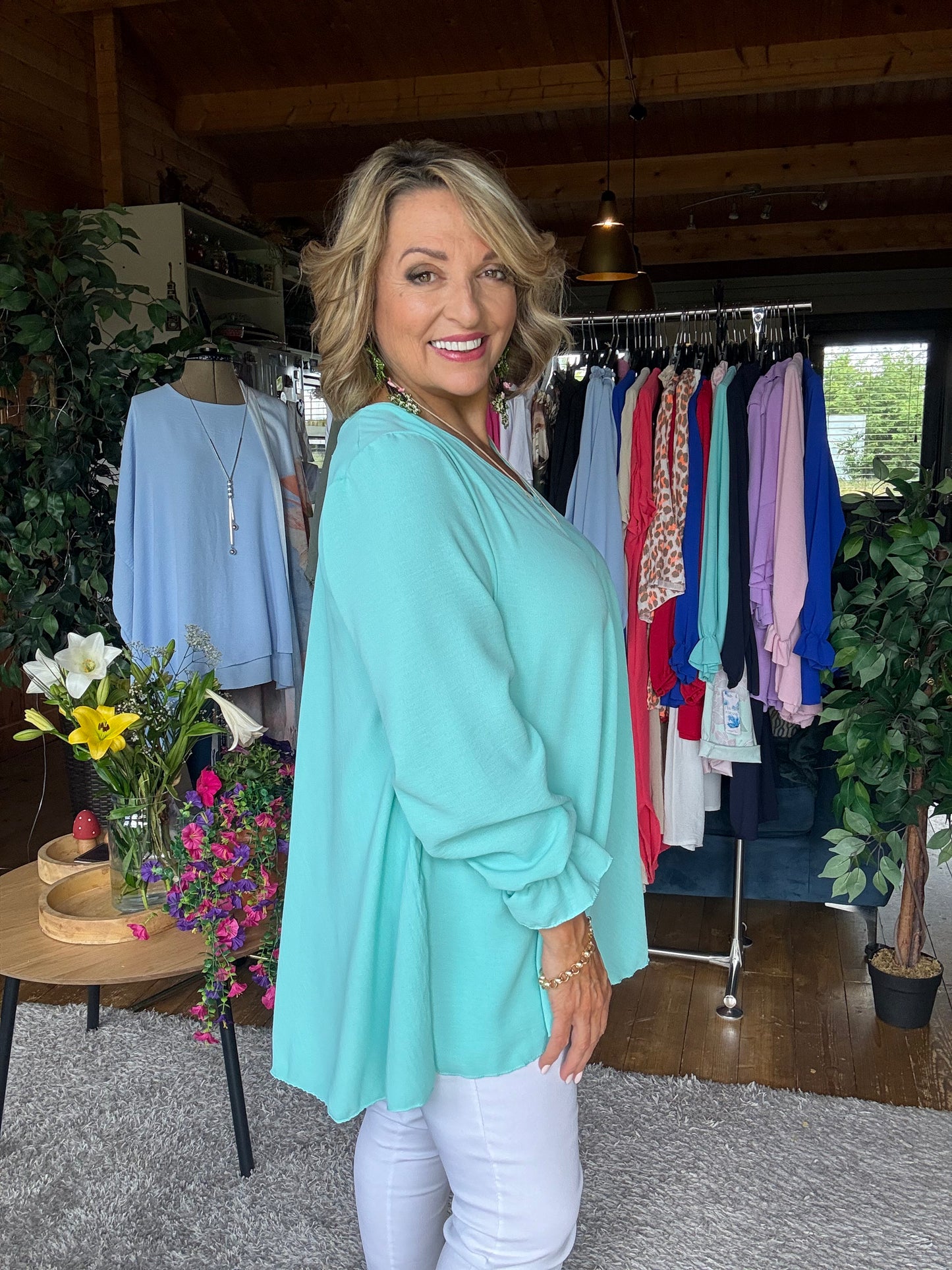 Heather Necklace Blouse