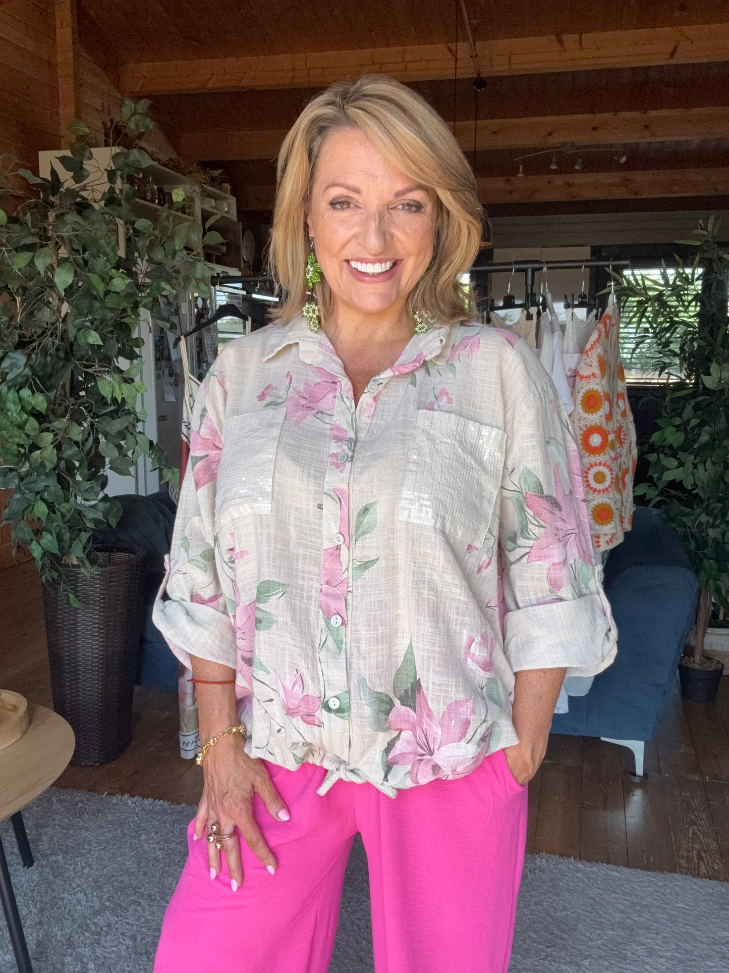 Orla orchid top