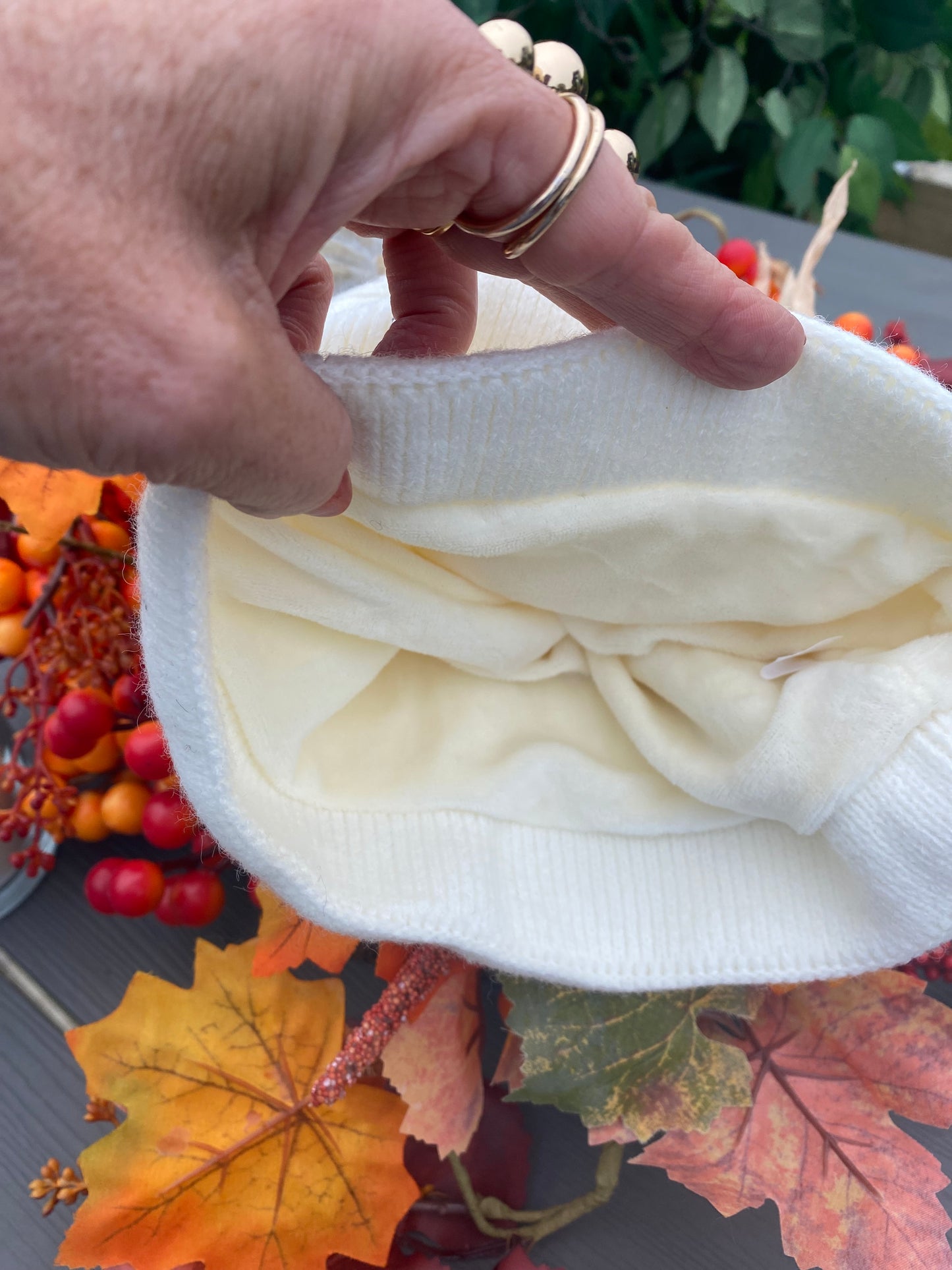 Cosy Silver Star Hat