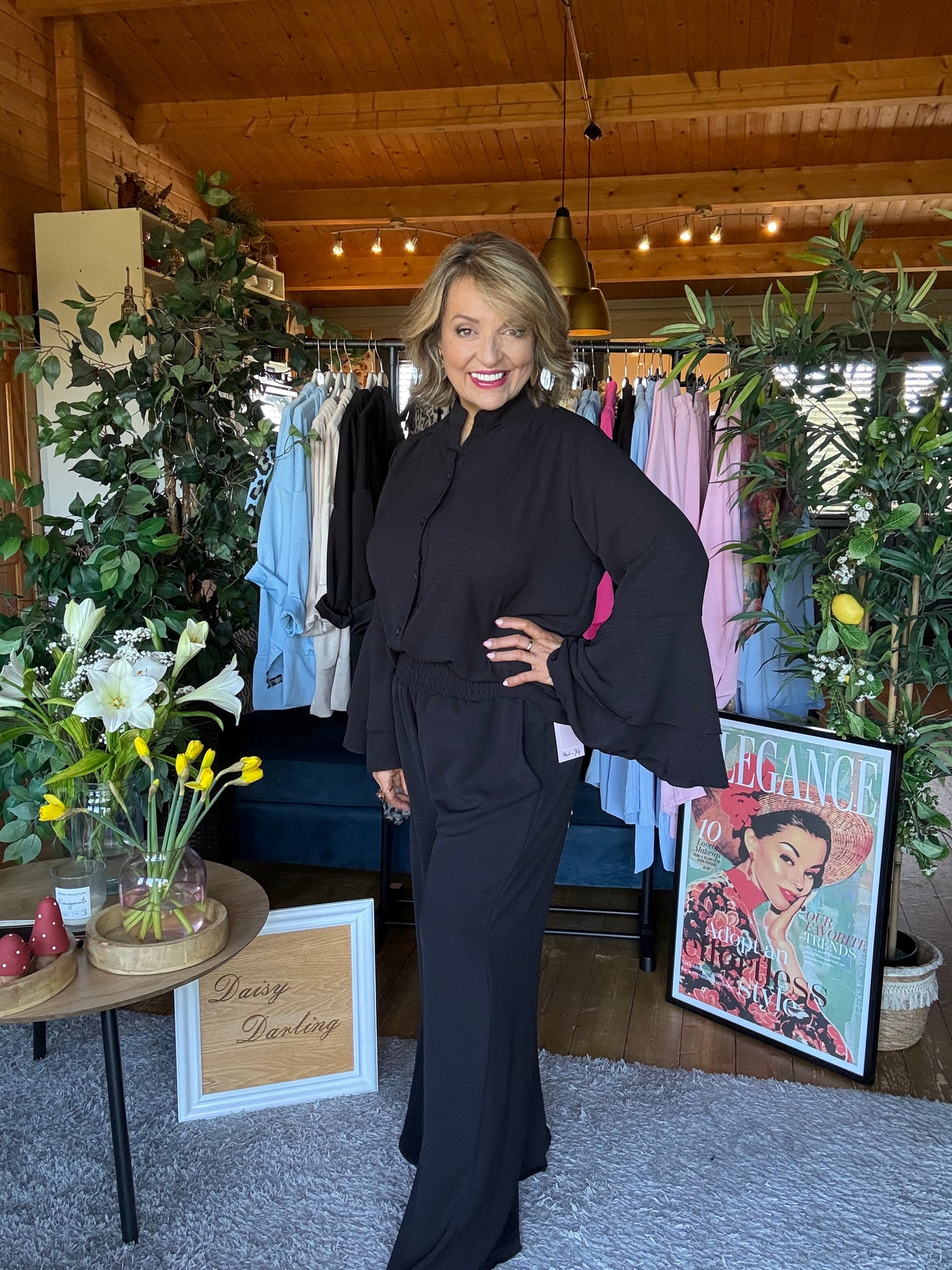 Tina Tiered sleeve blouse