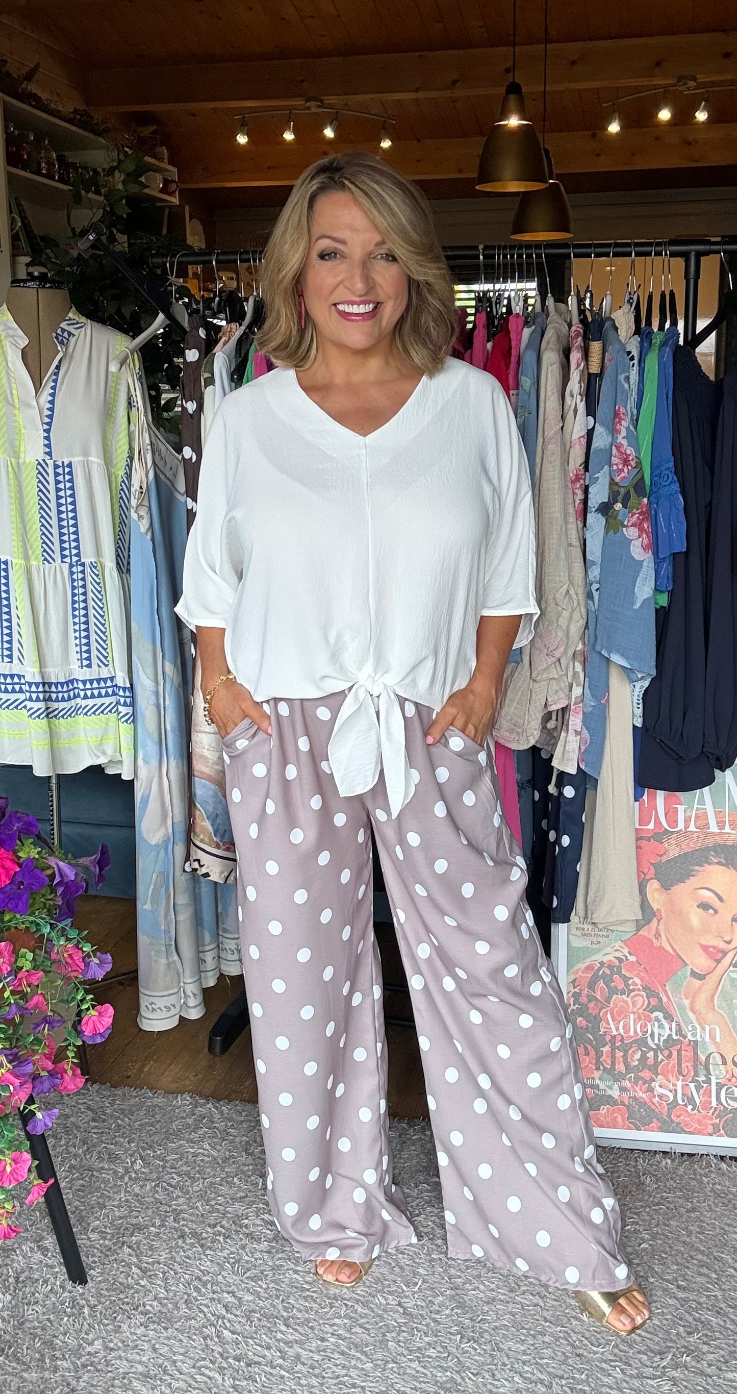 Polka dot Trouser