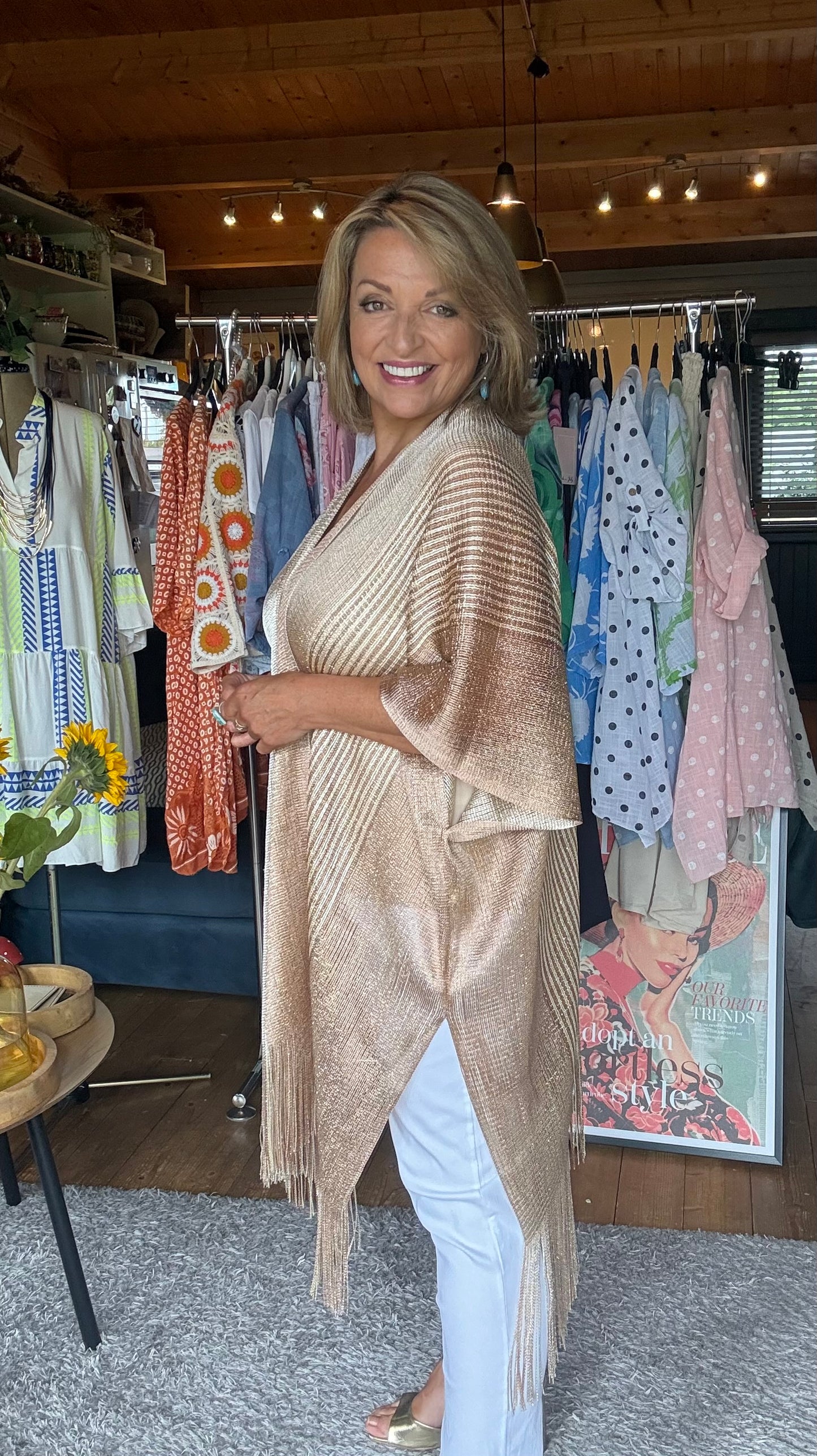 Isa kimono style  with Tassel