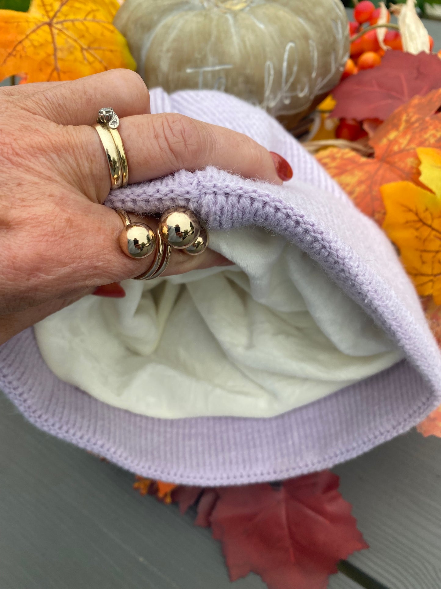 Cosy Silver Star Hat