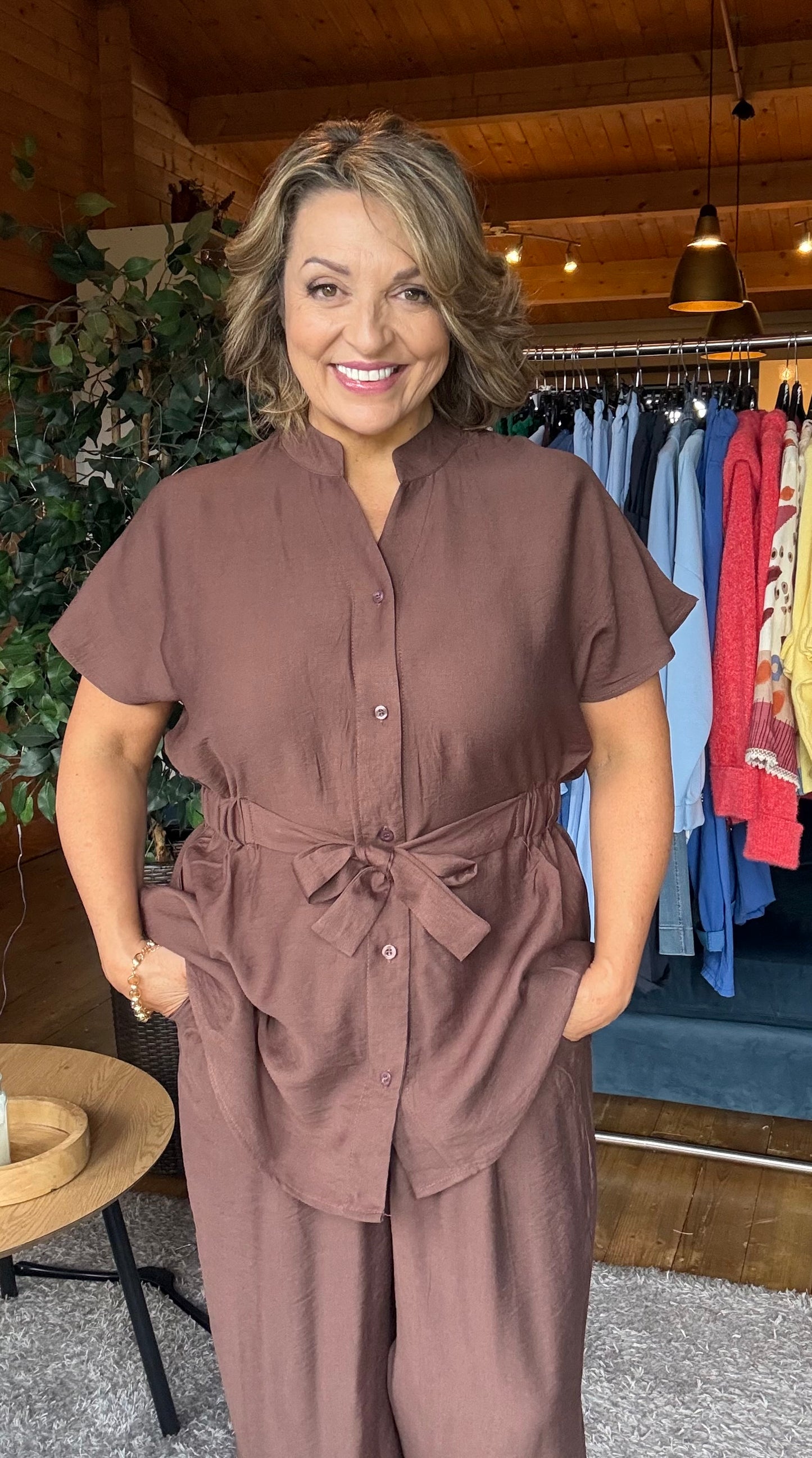 Double Mocha Two-Piece