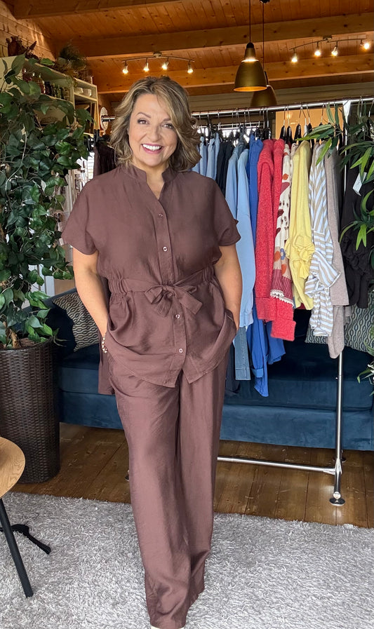 Double Mocha Two-Piece