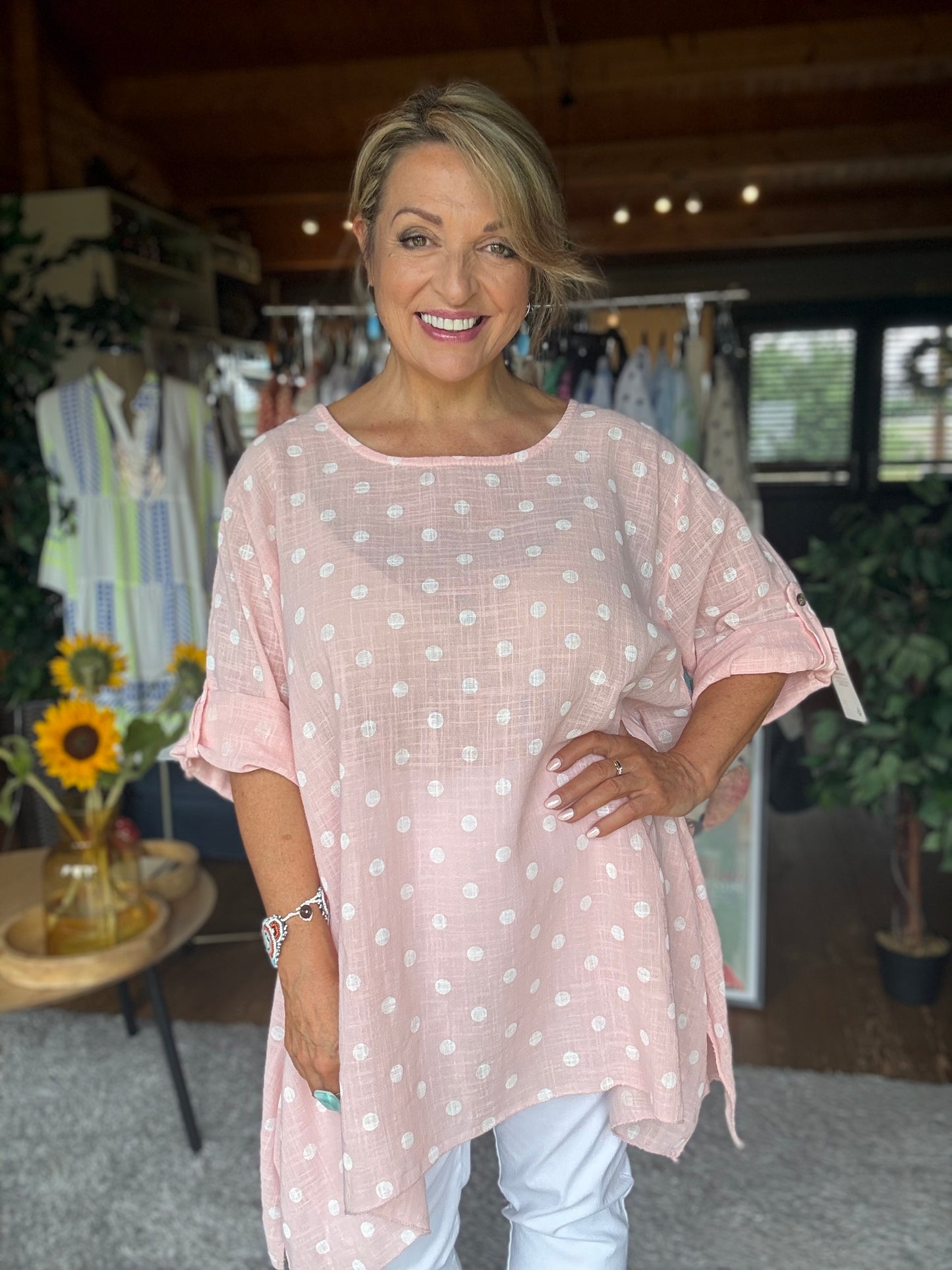 Kay Polka Dot Top