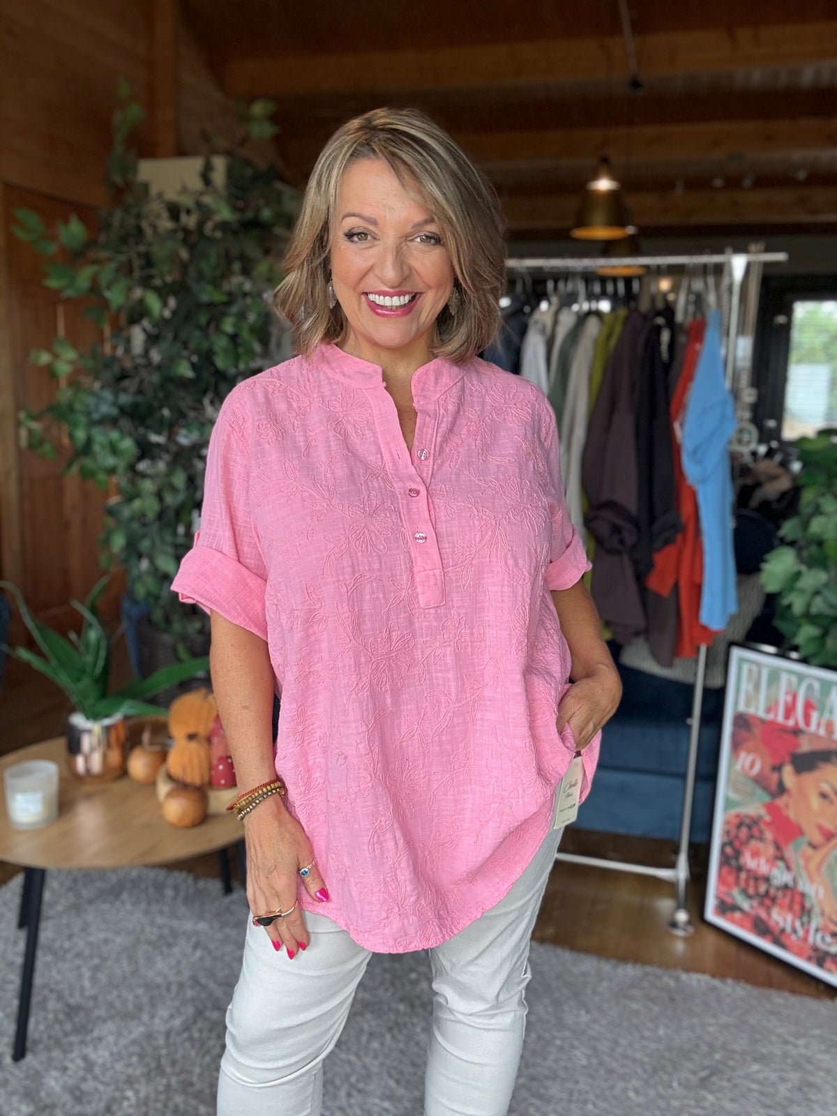 Collette Cotton blouse