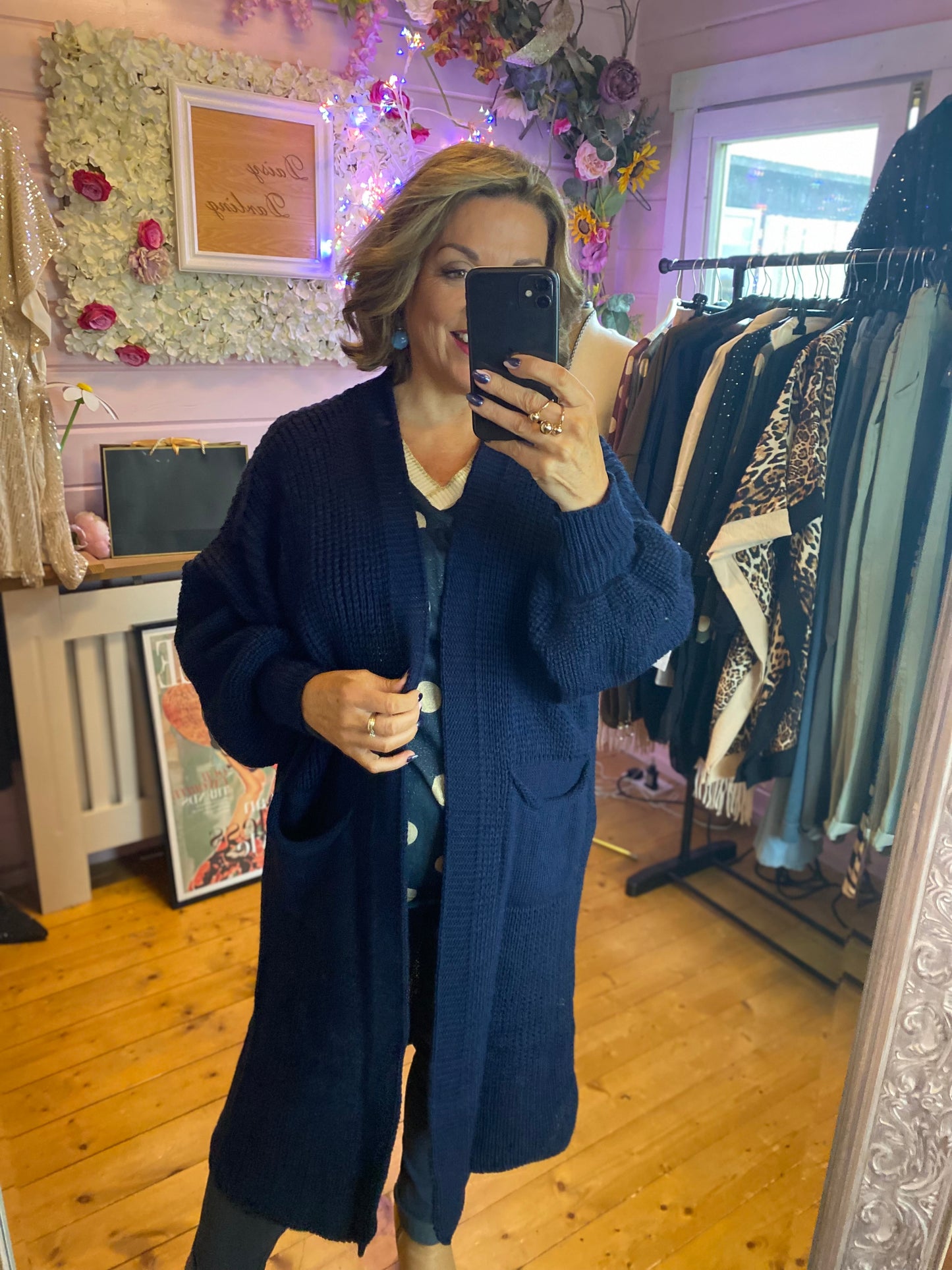 Long line knitted Cardigan