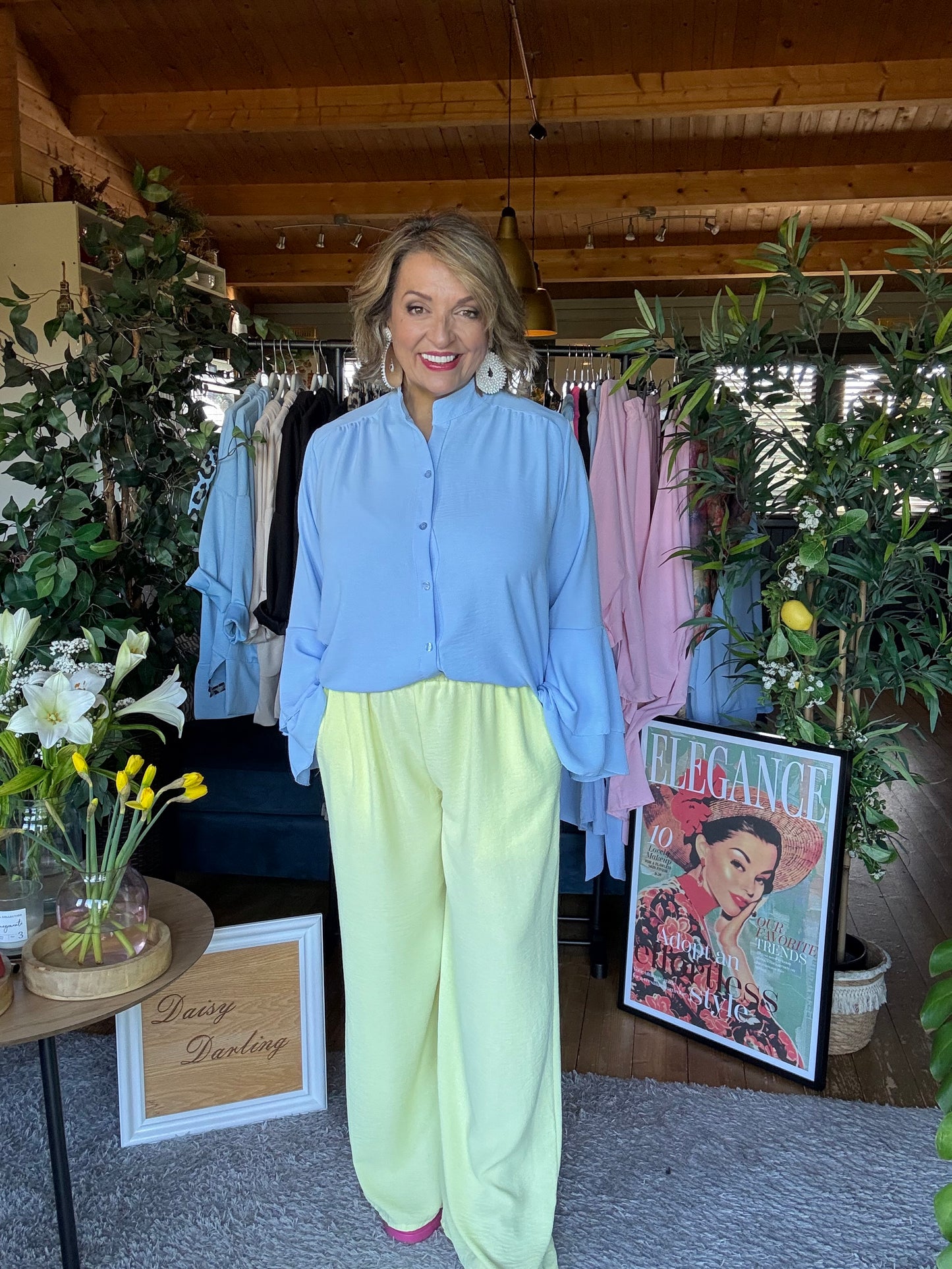 Tina Tiered sleeve blouse