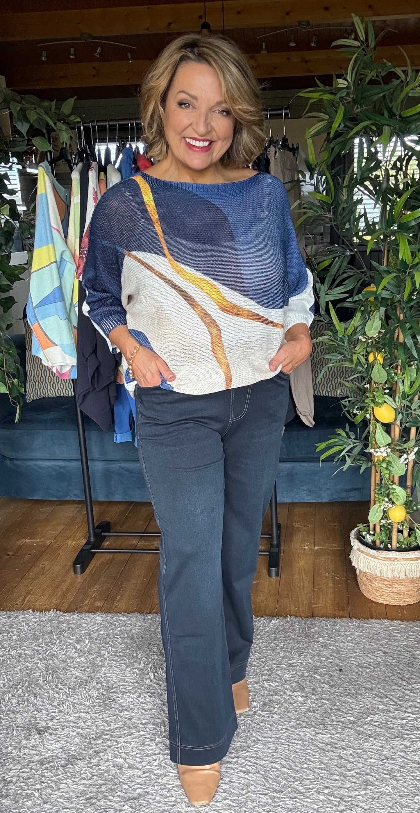 Indigo Soft Stretchy Jeans