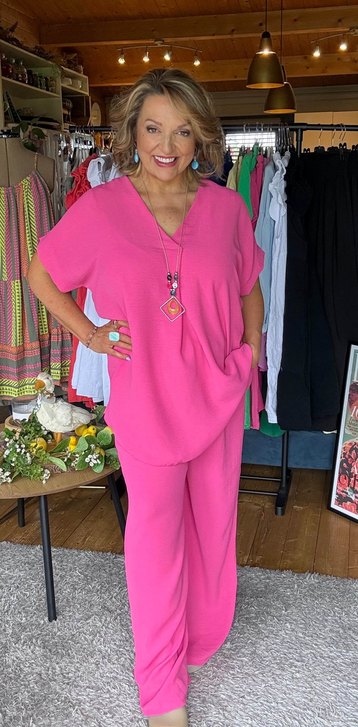 Donna Two-Piece with Necklace