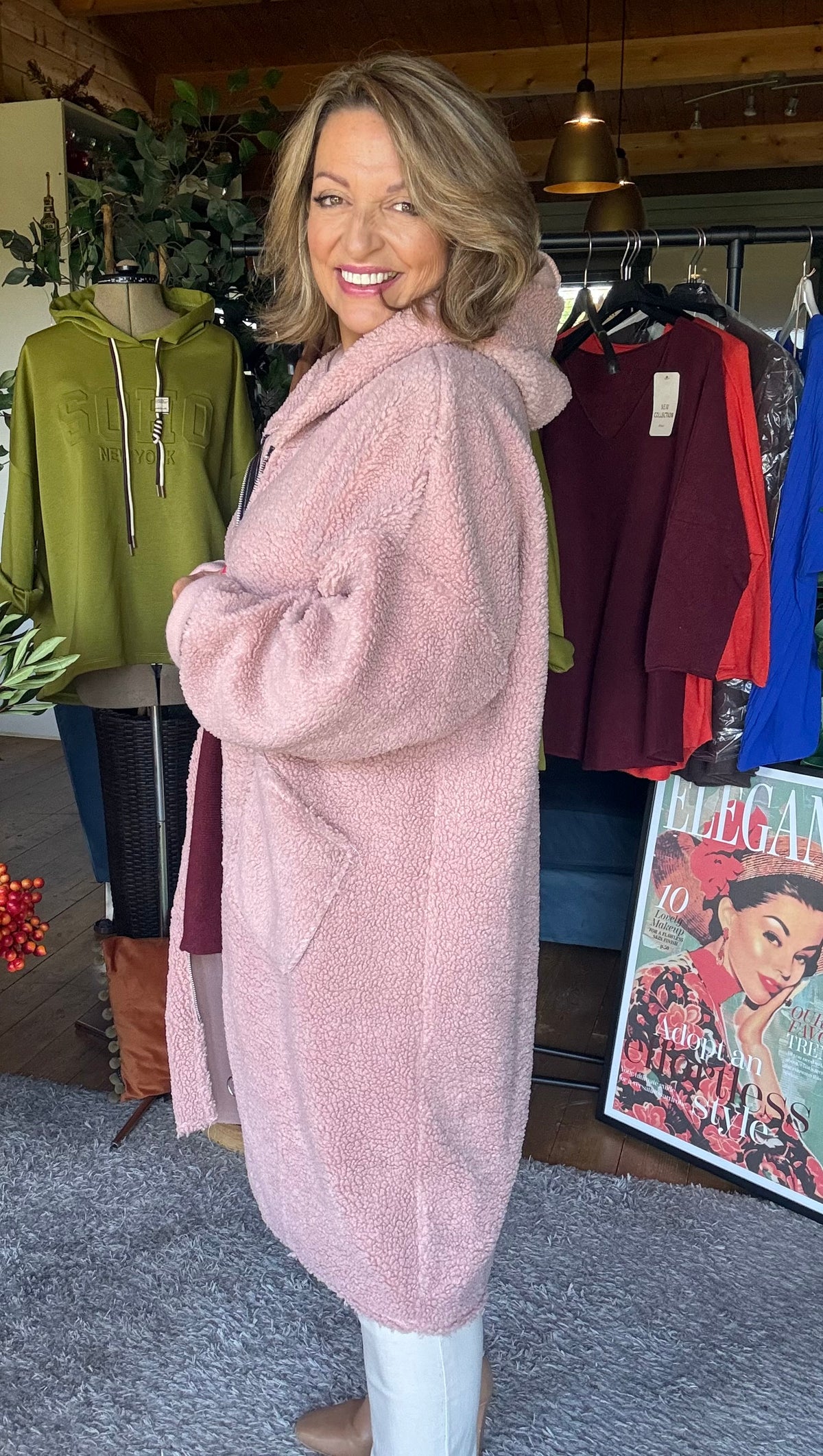 Lisa fleece coat