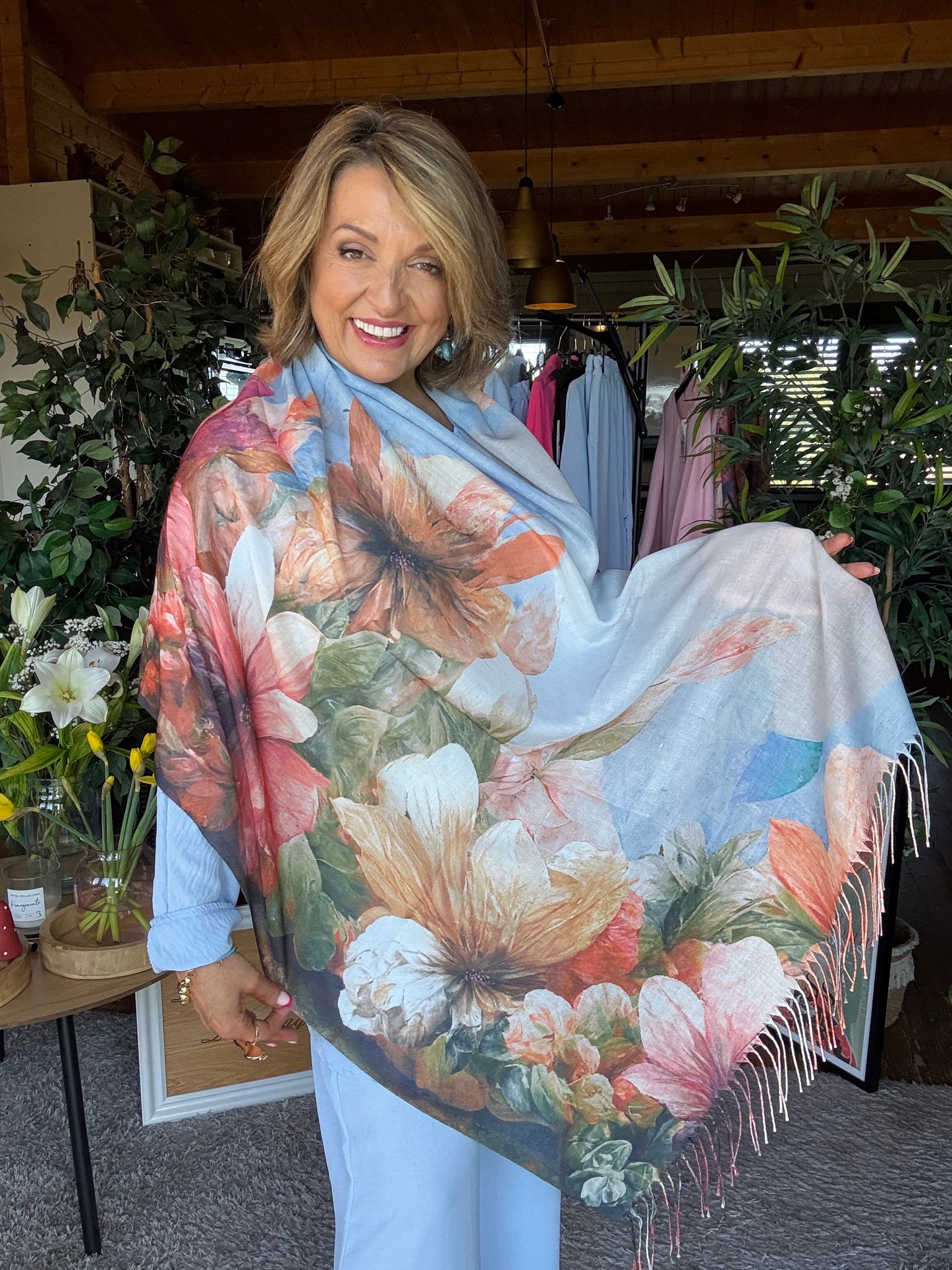 Tessa Floral Scarf