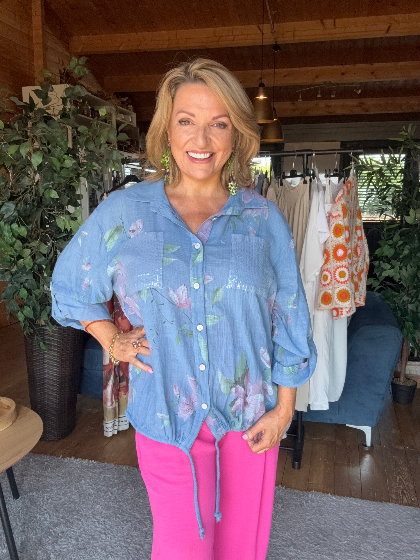 Orla orchid top