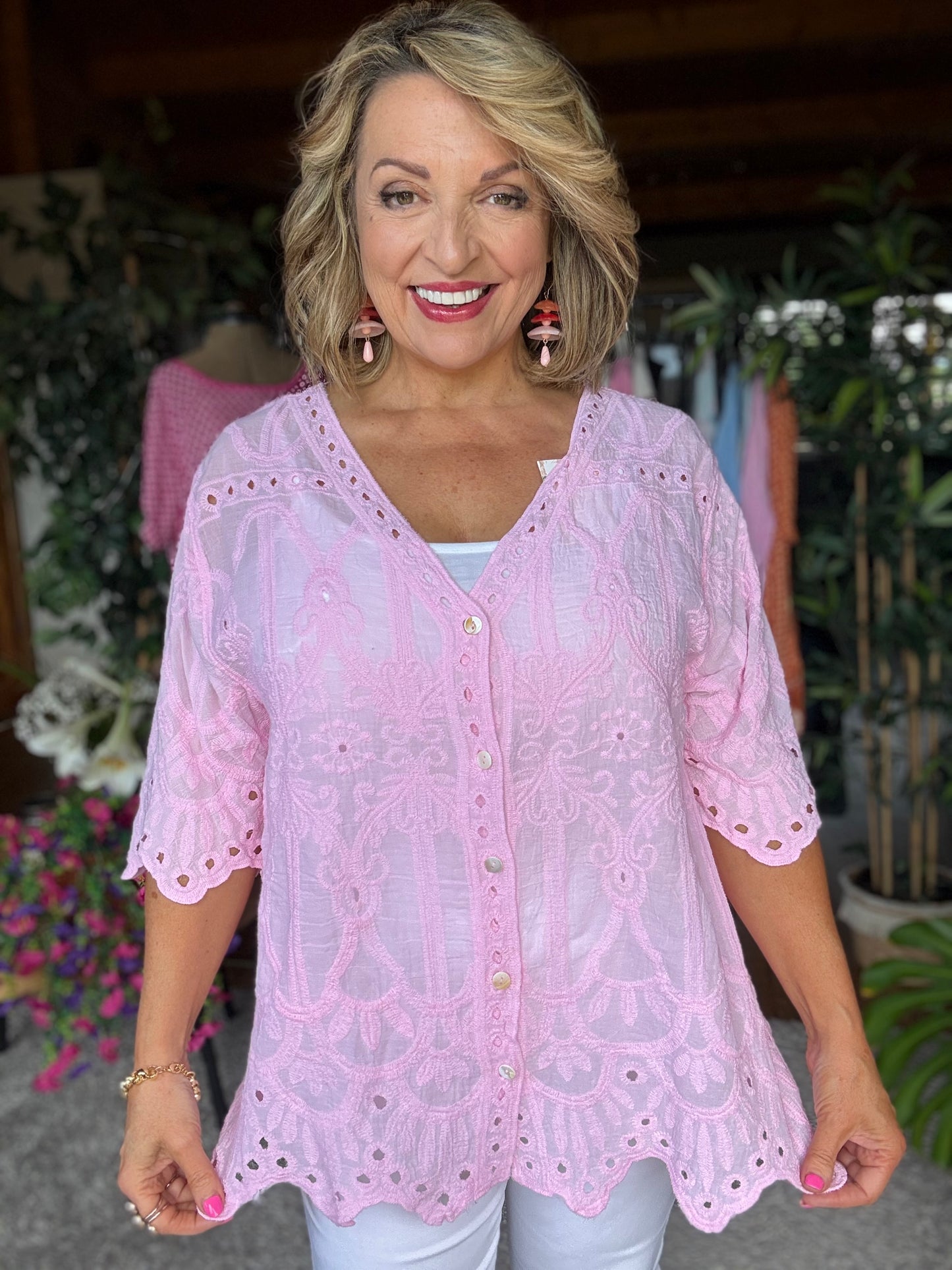 Willow Embroidered Blouse