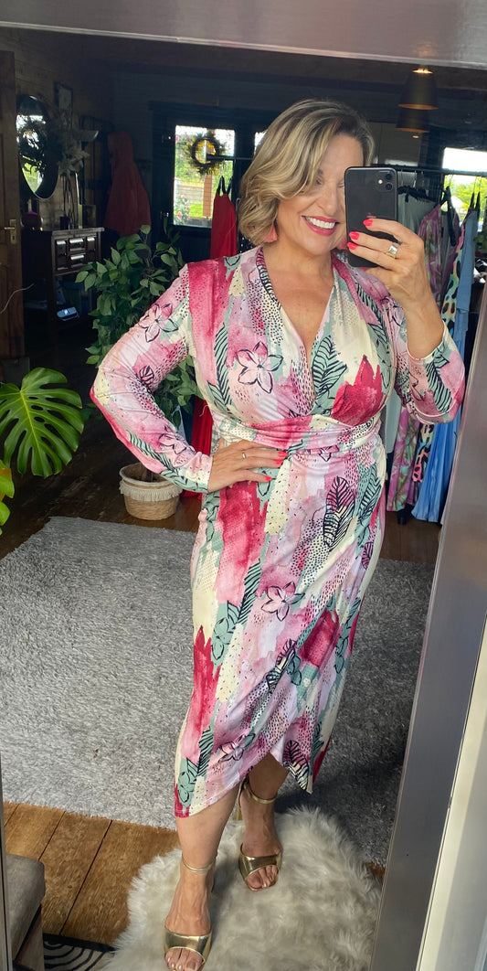 Floral print Bodycon dress