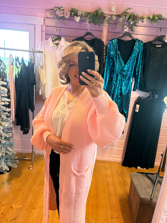 Long line knitted Cardigan