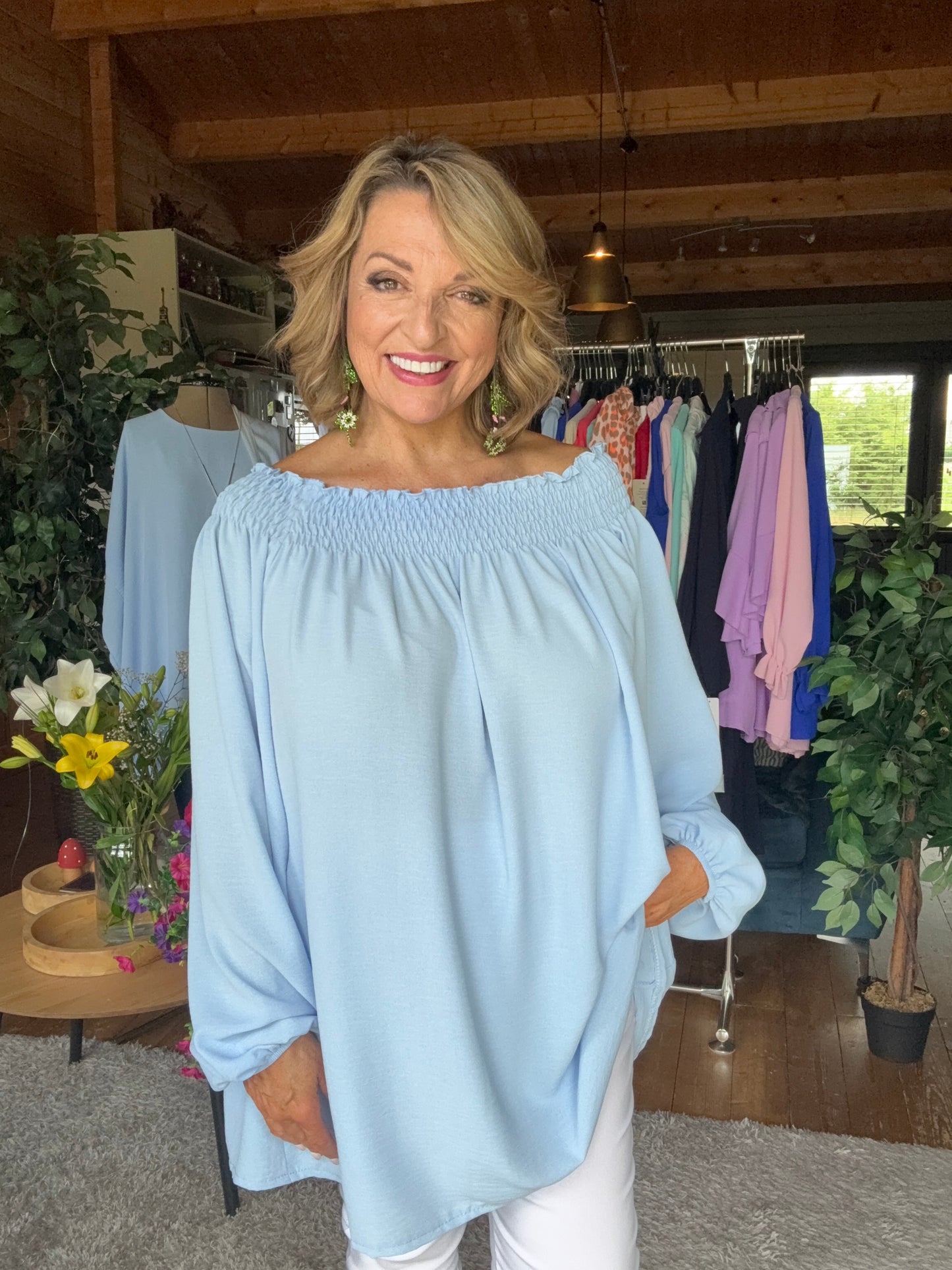 Julia Bardot Blouse