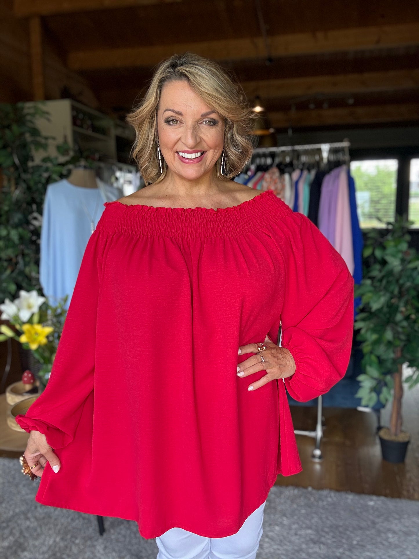 Julia Bardot Blouse