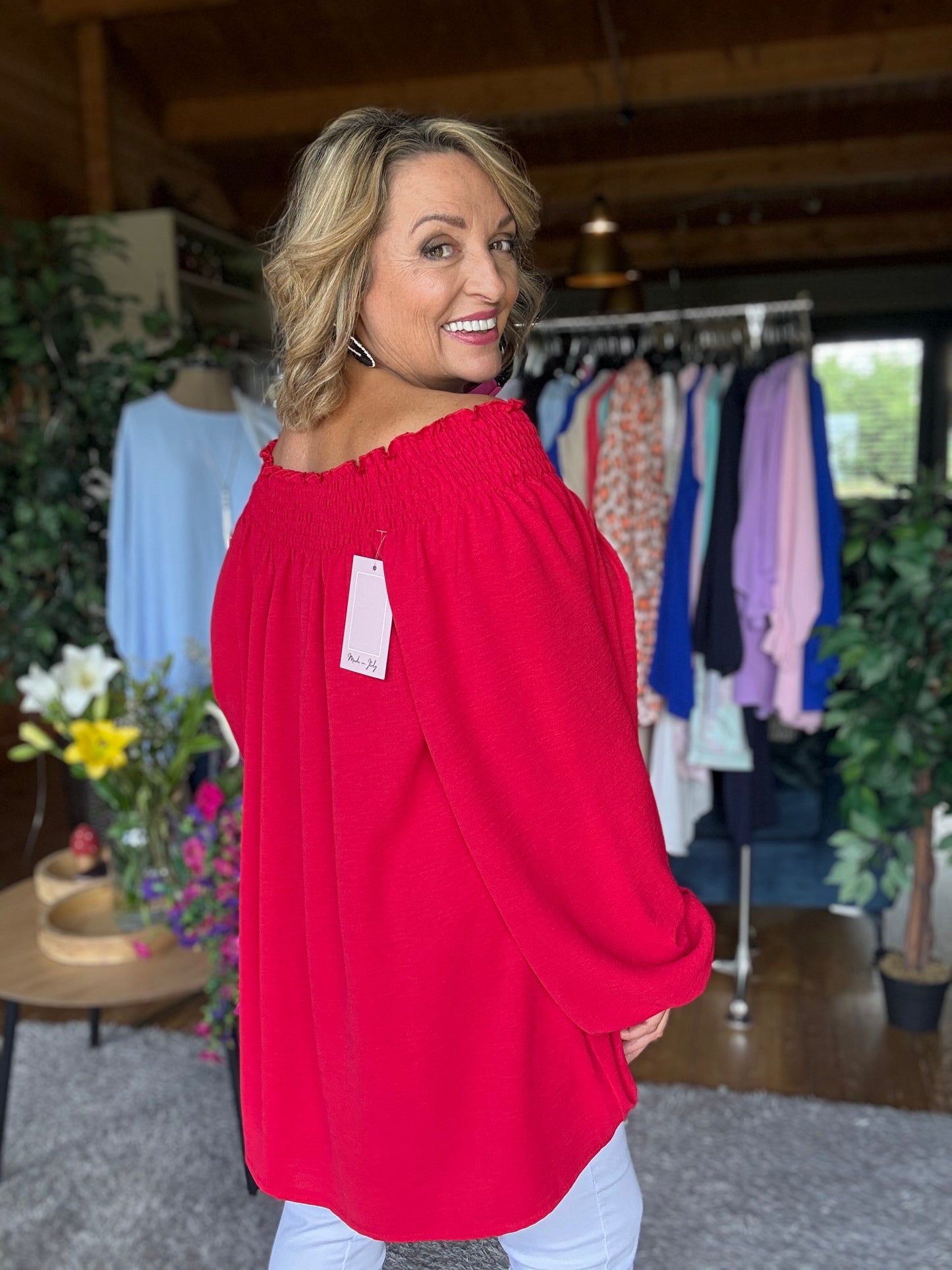 Julia Bardot Blouse