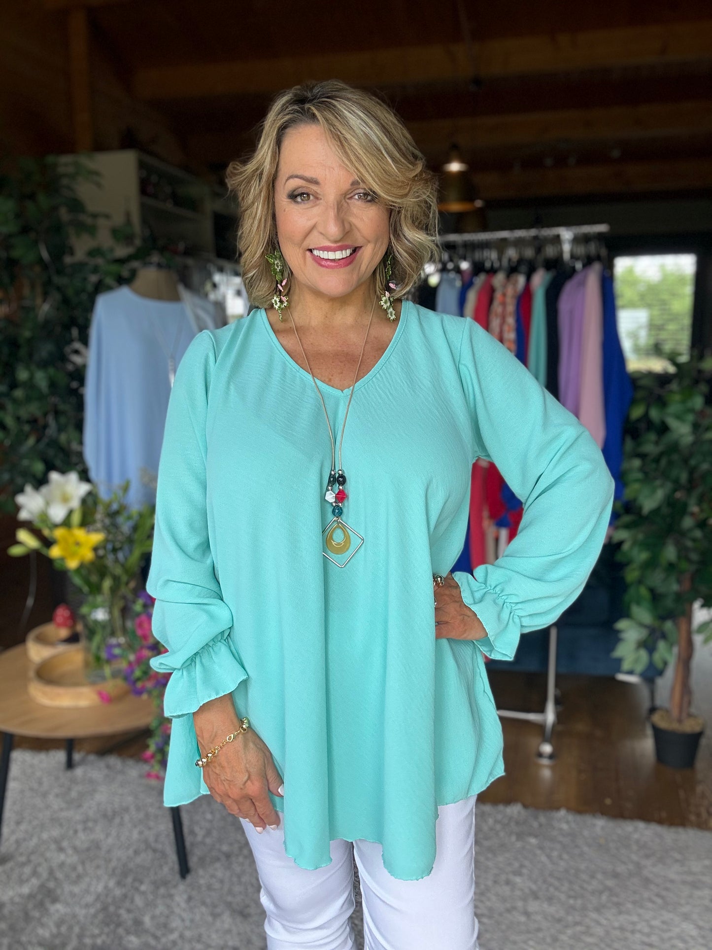 Heather Necklace Blouse
