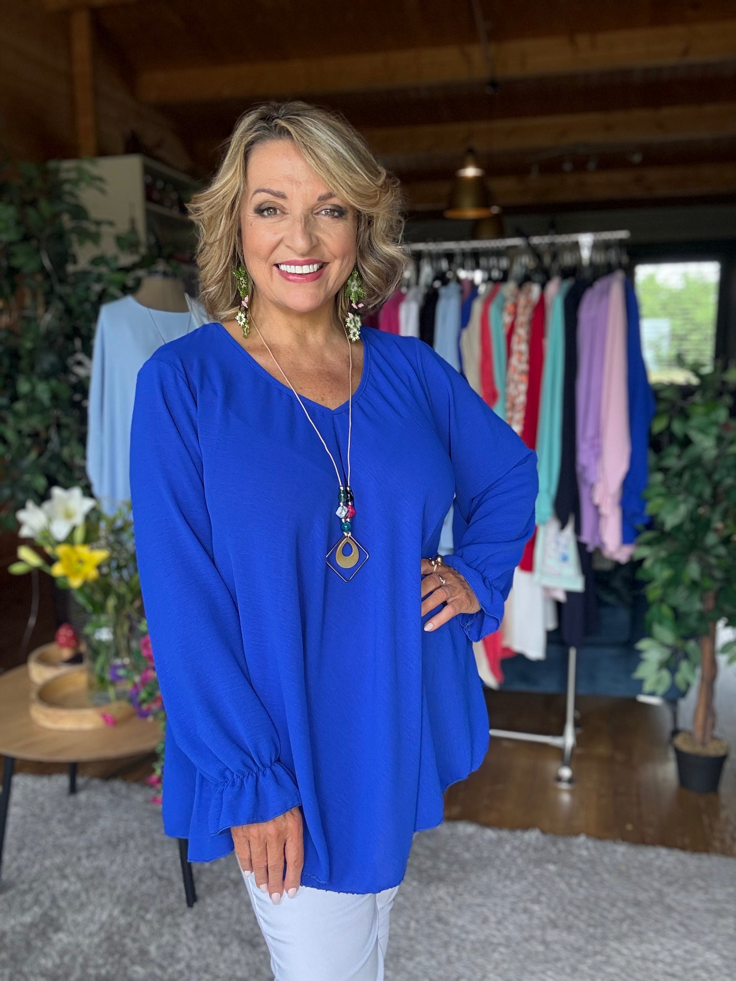 Heather Necklace Blouse