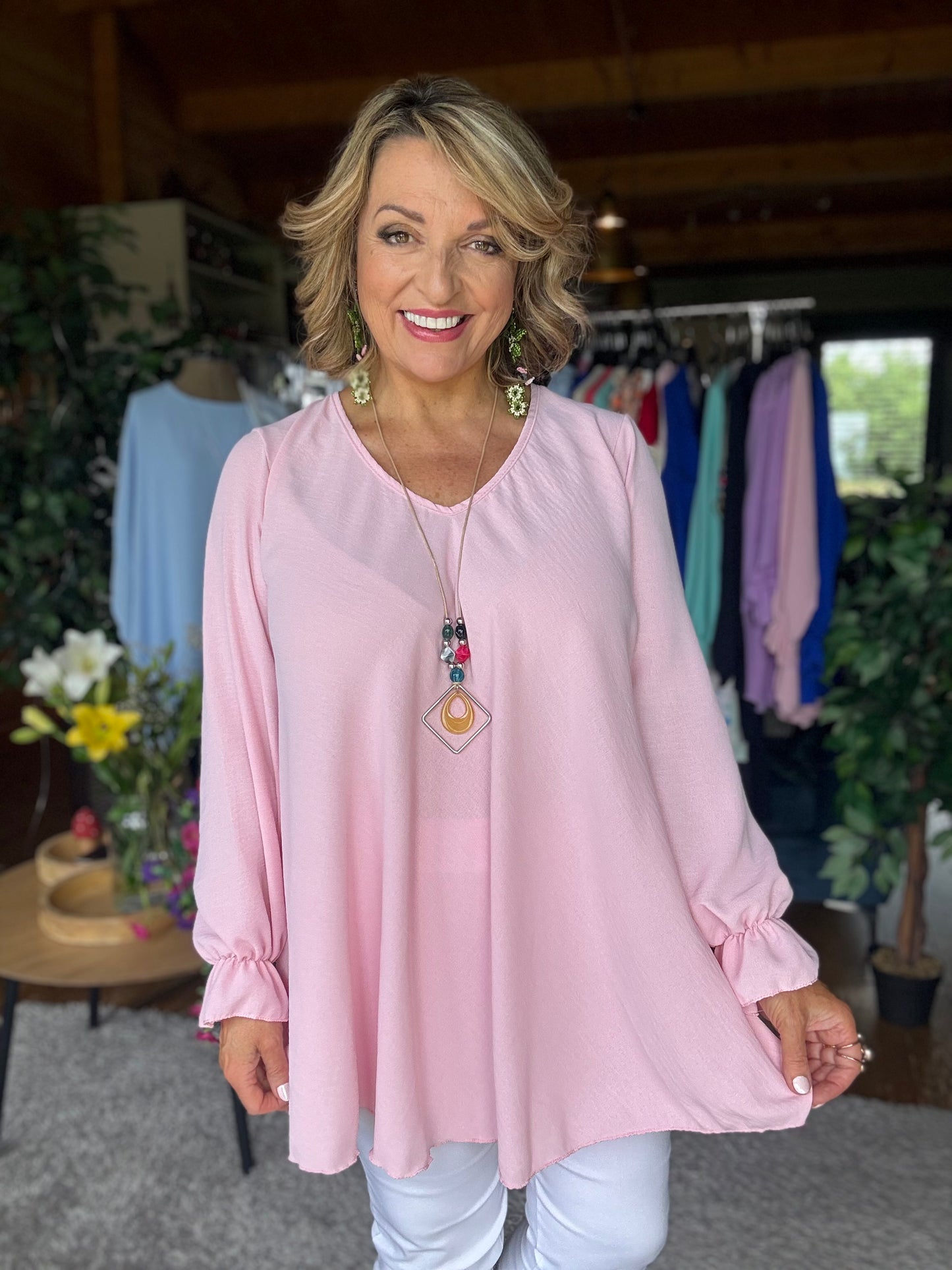 Heather Necklace Blouse